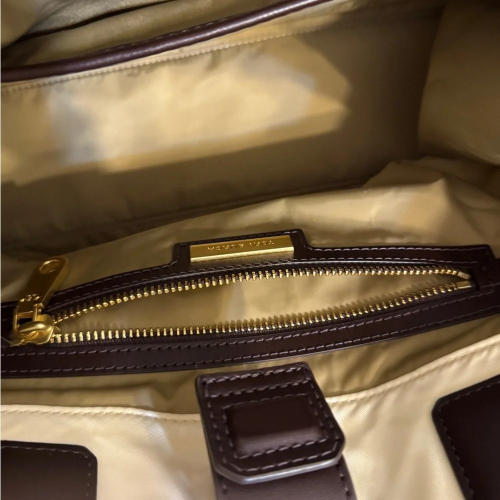 Tory Burch Ella Printed Pisces Dream Tote Bag - Picture 5 of 8